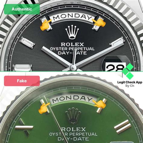 rolex oyster perpetual day-date fake vs real|identify my rolex oyster perpetual.